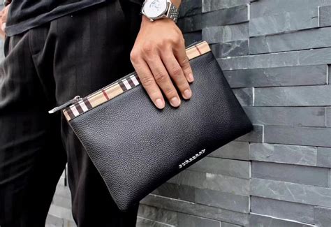 burberry mens clutch bag